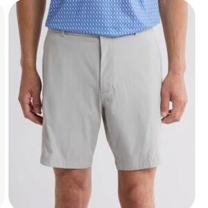 Callaway Men's Light Gray Flat Front Shorts waist size 38